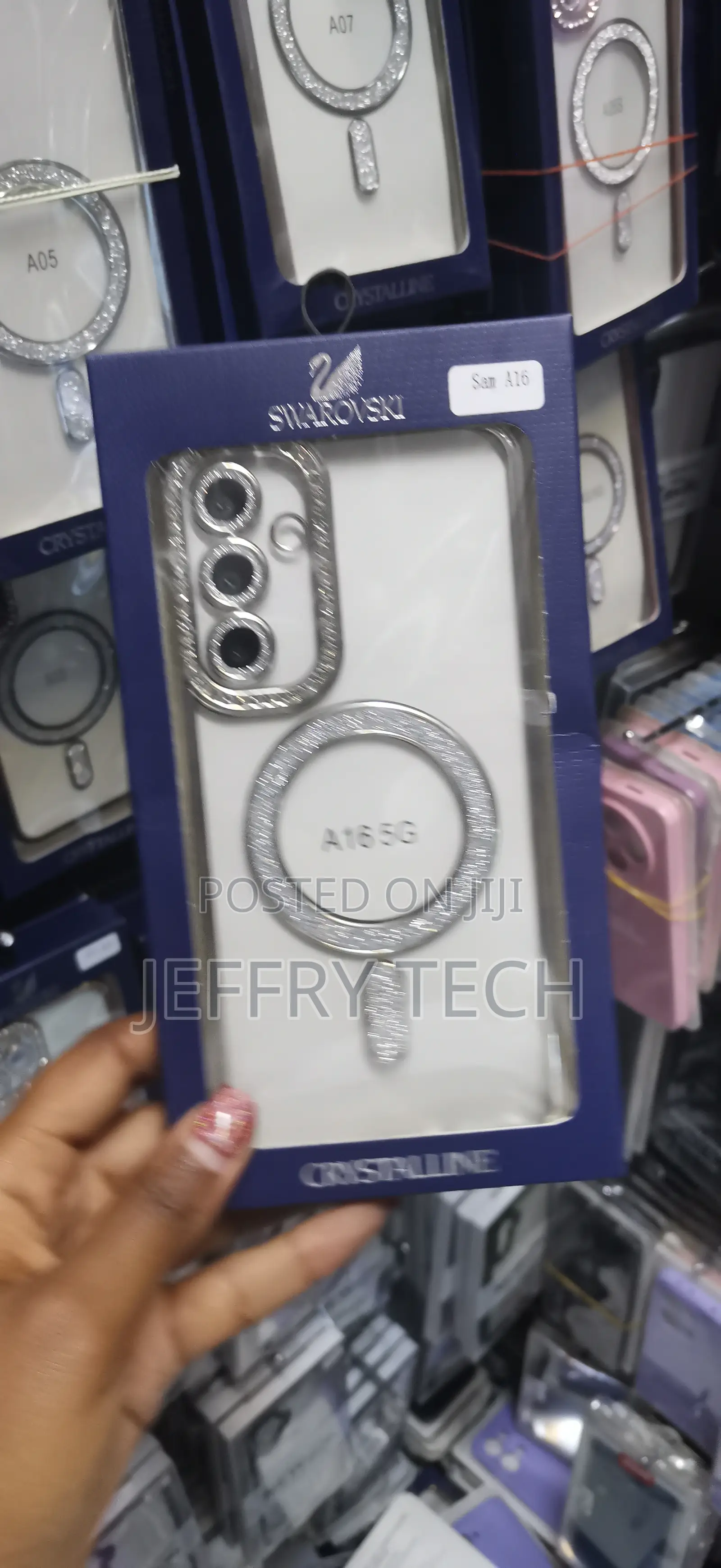 Ortee Samsung Galaxy A16 5g Cover Glitter Magsafe Case