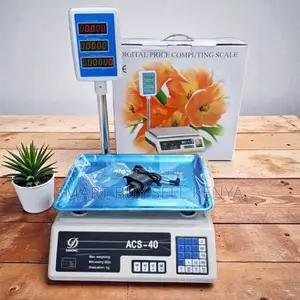 Top Quality Heavy Duty Acs 40 Led Battery Digital Weighing Scale