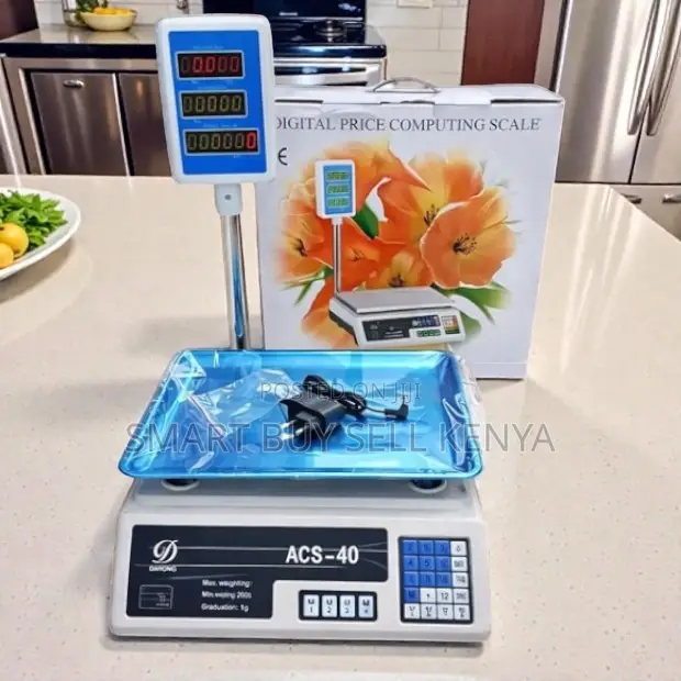 Premium Multi-Function Keypad Acs 40 Digital Weighing Scale