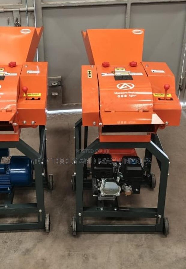Complete 7.5hp Petrol Engine High Speed Feed Chopper - main view