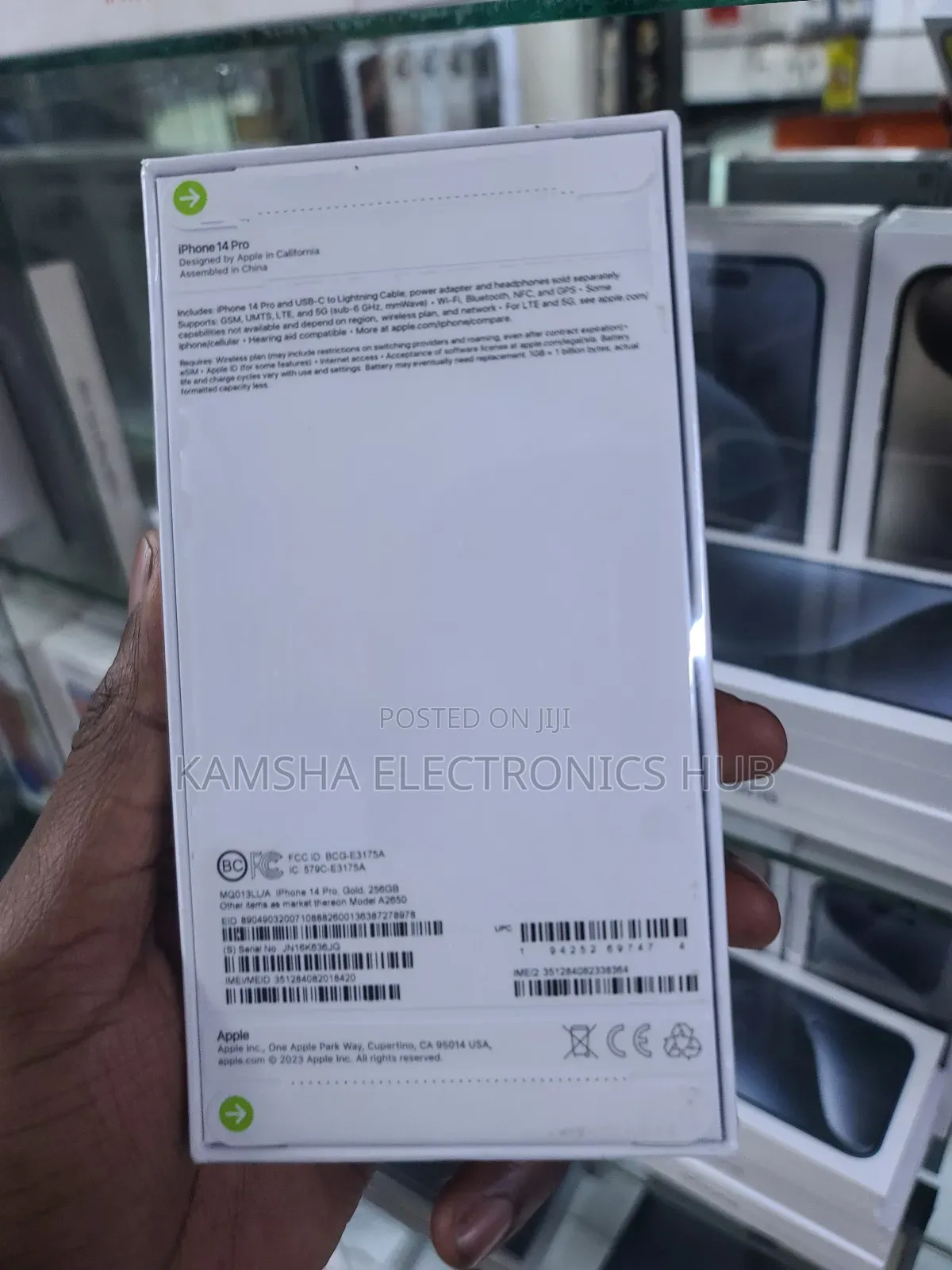 New Apple iPhone 14 Pro 256 GB Gold