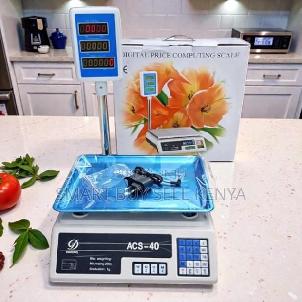 Longer Lasting Stable Performance Acs 40 Digital Weighing Scale