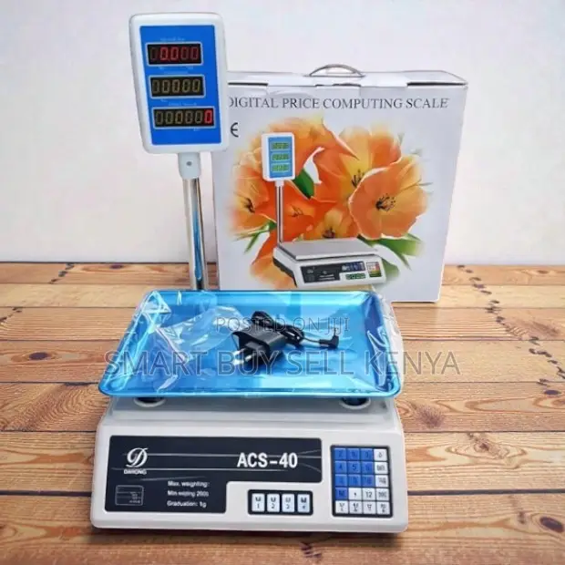 Super Quality Large Capacity Battery Acs 40 Digital Weighing Scale