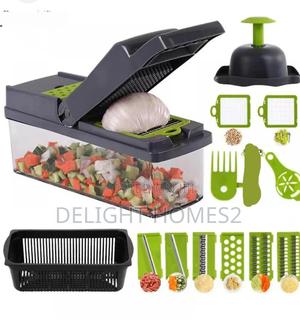 16pc Veggie Cutter Slicer Dicer Chopper_dav - thumbnail 2