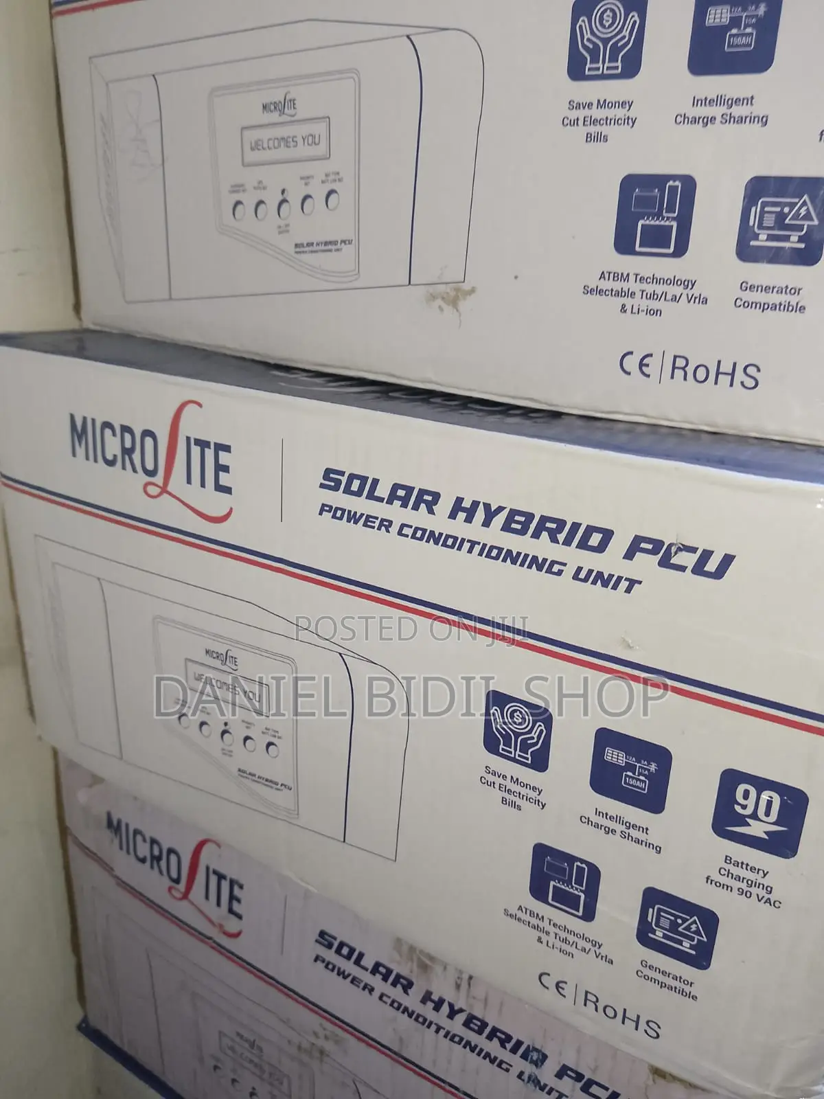 Microlite Solar Hybrid Inverter 1.2kva 12volts
