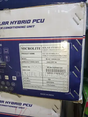 Microlite Solar Hybrid Inverter 1.2kva 12volts