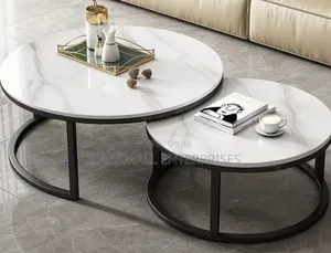 Premium Pure Marble 2-in-1 Table Coffee Table