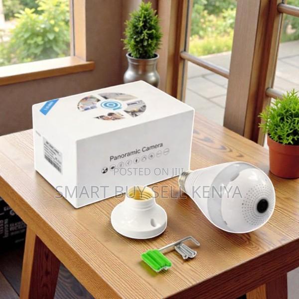 Home Security Wifi Bulb Camera 1080p Full Hd With Two-Way Audio