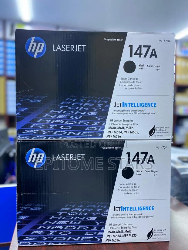 Hp Laserjet Enterprise M612dm Toners Hp147a Yields Upto 10,500 Pages