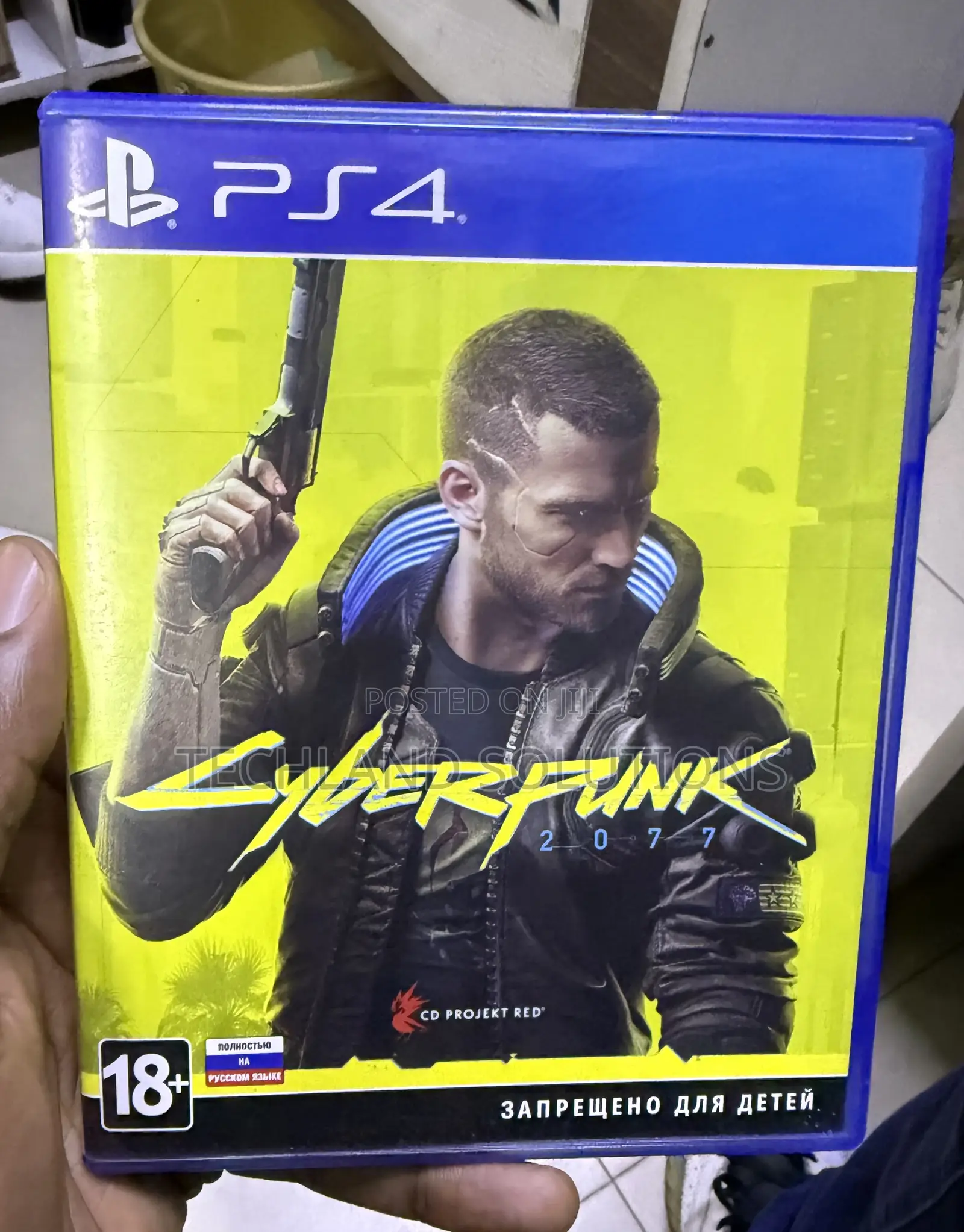 Used Very Clean Cyberpunk 2077 Ps4 Game