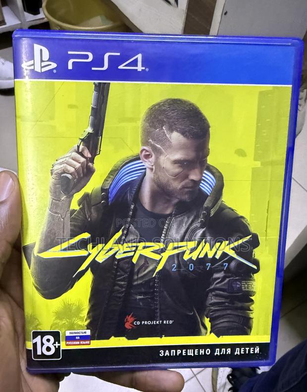 Used Very Clean Cyberpunk 2077 Ps4 Game - main view