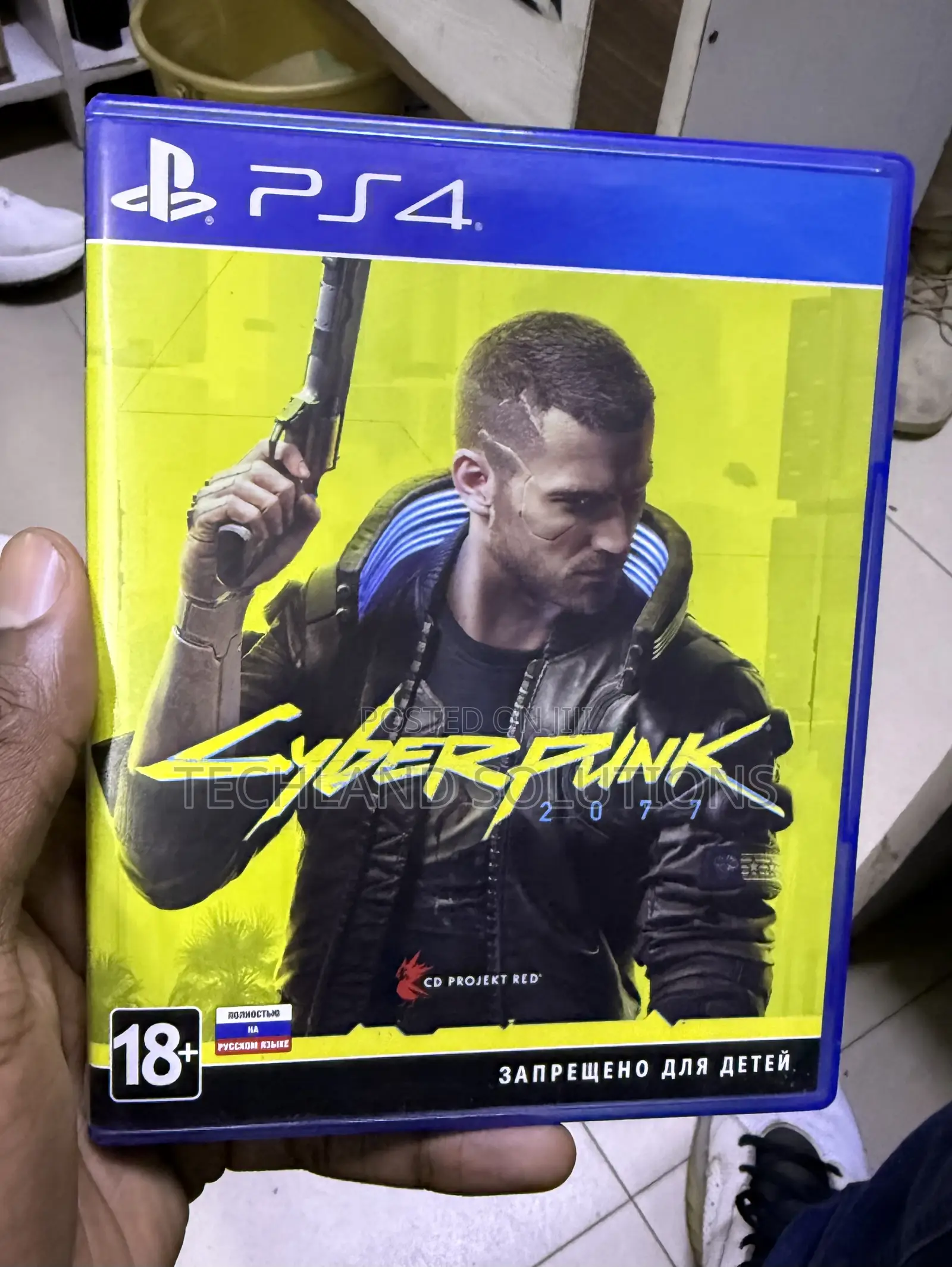 Used Very Clean Cyberpunk 2077 Ps4 Game