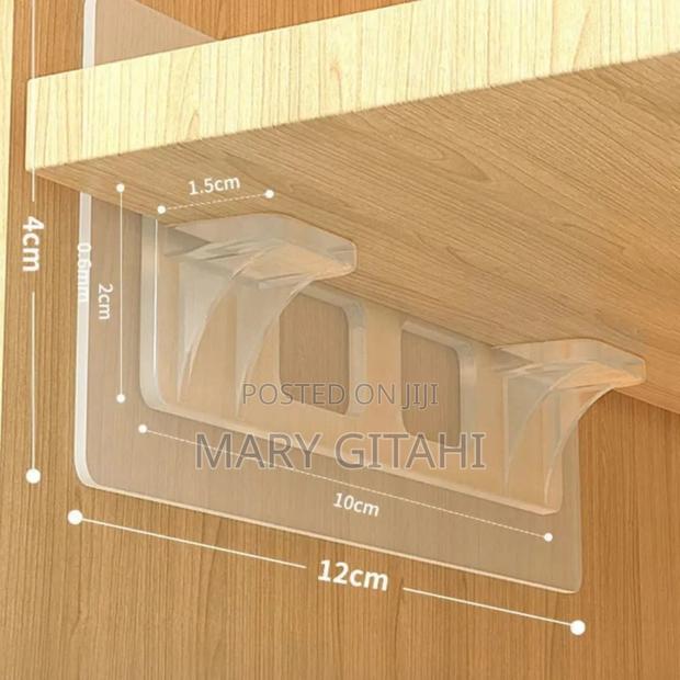10pc Shelf Support Adhesive Stickers KSHS