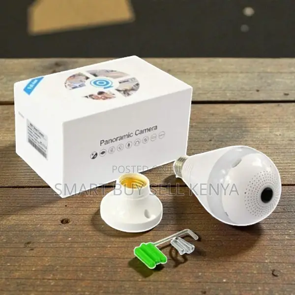 Wifi Bulb Camera 1080p Hd With Smart Motion Tracking and Cloud Storage