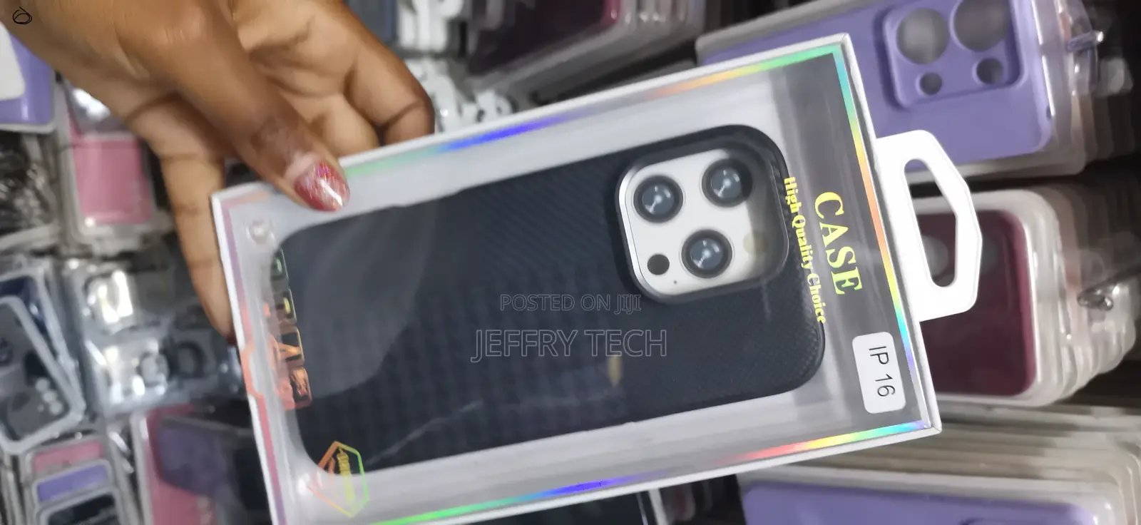 Samrfik Tribal Carbon Fiber Case for iPhone 16 ,Ultra-Thin Lightweight