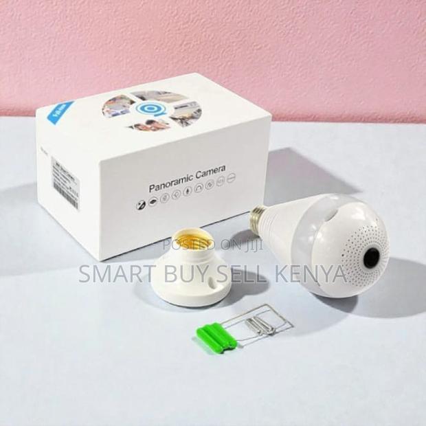 Full Hd Wifi Bulb Camera 1080p With Instant Alerts and Video History
