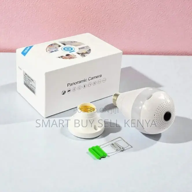 Full Hd Wifi Bulb Camera 1080p With Instant Alerts and Video History