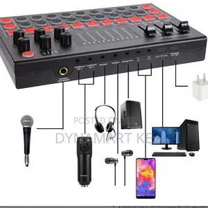 M9 Professional Live Sound Card – Bluetooth, Voice Effects, Auto-Tune
