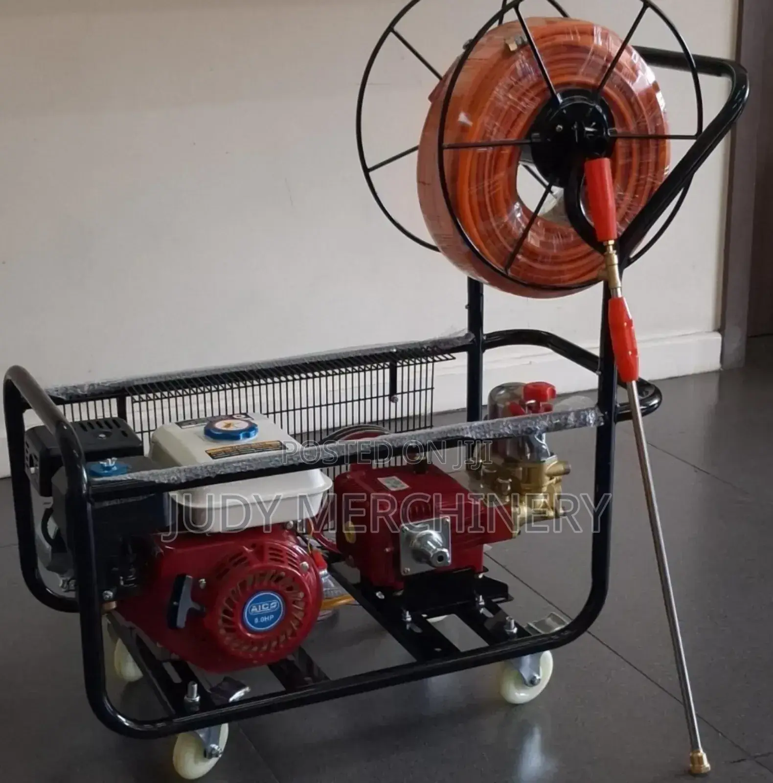 Aico Japan Trolley Sprayer Petrol 8 Hp