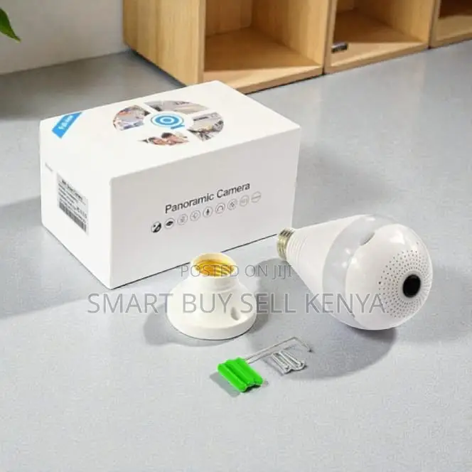 1080p Wifi Security Bulb Camera With Smart Motion and Ai Auto Tracking