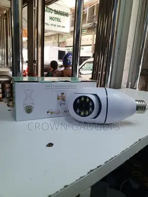V380 Pro 1080p Wifi Light Bulb Security Camera