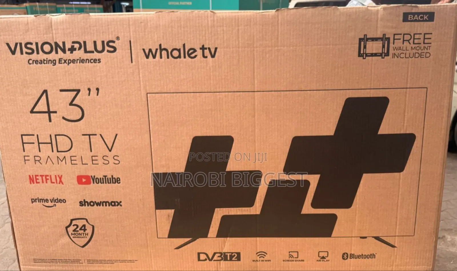 Vision Plus Tv
43 Smart Android Whale Tv