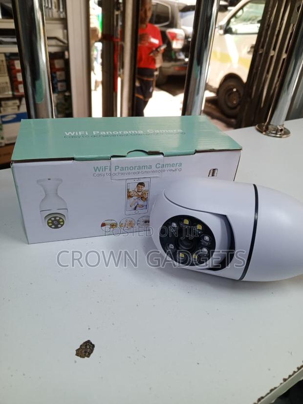 Smart Wifi Bulb Camera 360° Hd With Two-Way Audio - main view