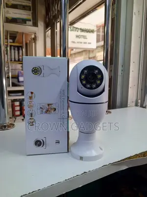 Wifi Panorama Camera (V380 Pro E27 Bulb Camera)