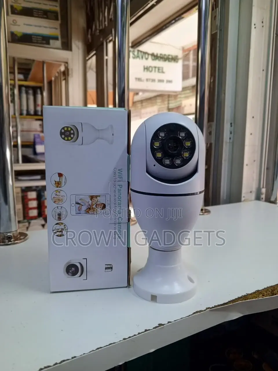 Wifi Panorama Camera (V380 Pro E27 Bulb Camera)