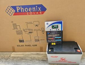 150w Kit(Inverter 300+Controller 10ah+Battery 100ah+Panel 150w) - main view