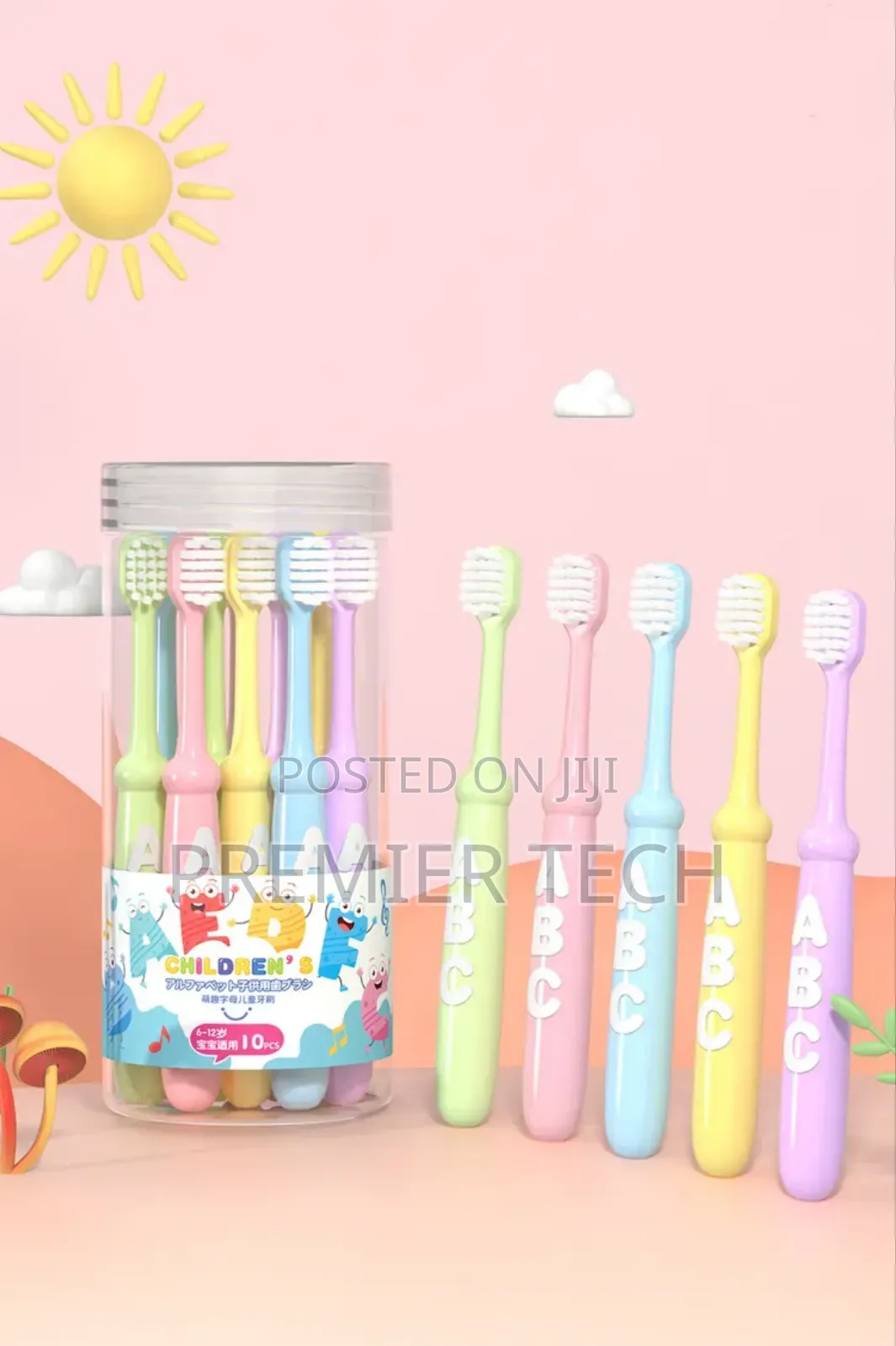 *Super Doctor Nano Bristles Toothbrush for Kids 8 Pcs*