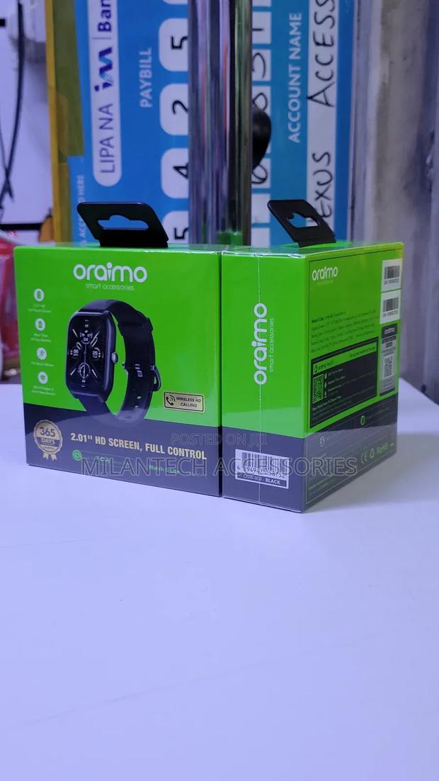 Oraimo Watch 5 Lite 2.01" Hd Ip68 Smart Watch - thumbnail 2