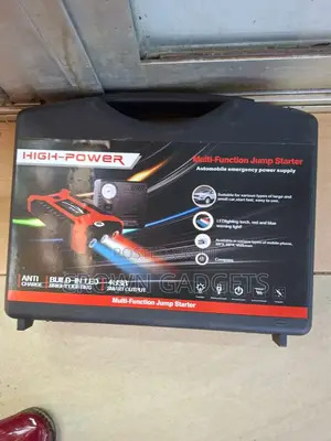 Portable Car Jump Starter With 4 Usb Outputs Led Torch