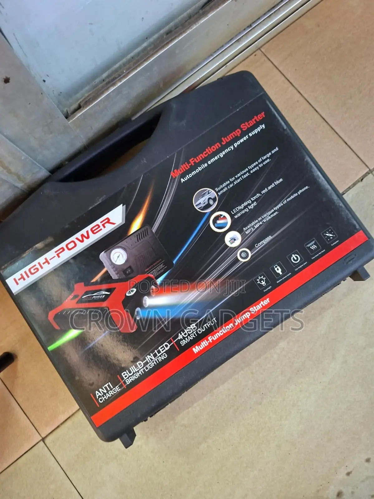 Jumpstarter Kit With Inflator