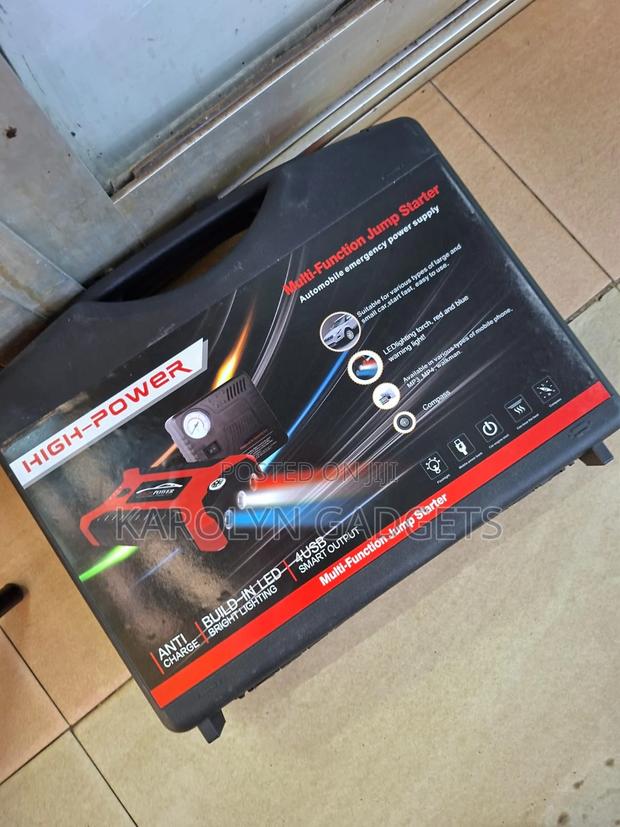 Jumpstarter Kit With Inflator