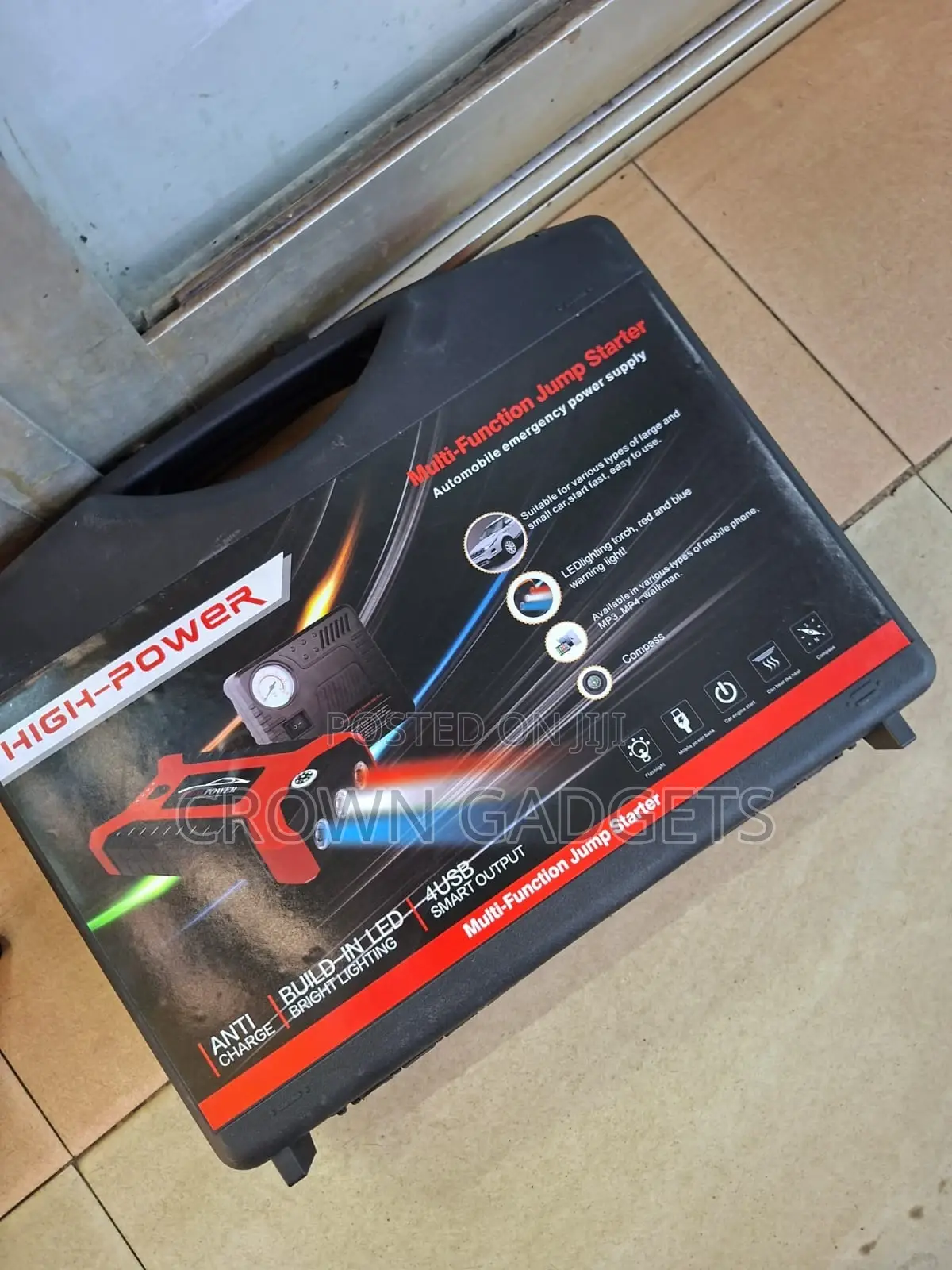 Jumpstarter Kit With Inflator