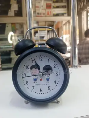 Children’S Cartoon Analog Alarm Clock With Loud Alarm