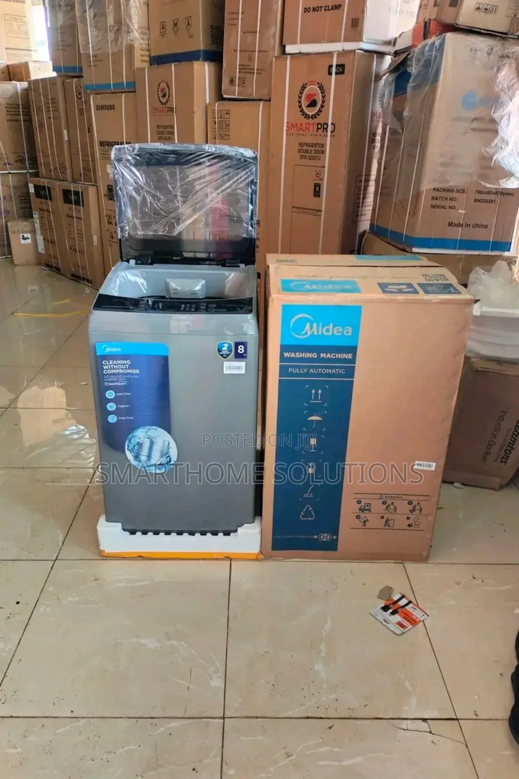 Midea 8kg Full Automatic Top Loader Washing Machines