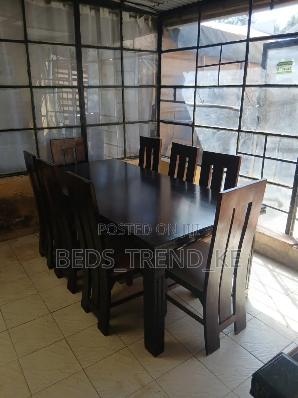 Clerical 8 Seater Dining Set