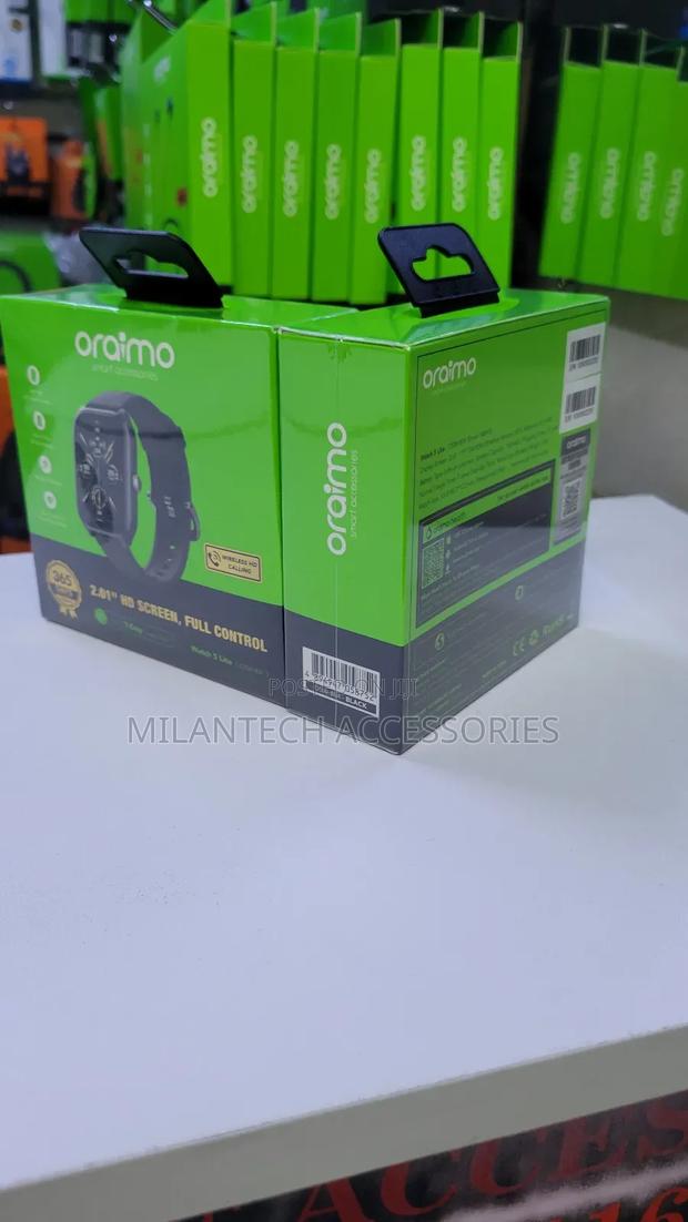 Oraimo Watch 5 Lite 2.01" Hd Ip68 Smart Watch - thumbnail 3