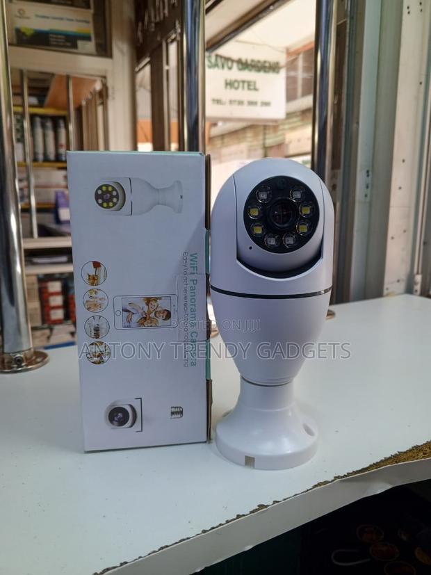 V380 Pro 360° Wifi Bulb Camera E27 Smart Security Cctv - main view