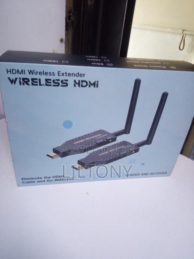New 50meters Wireless Hdmi Extender With Transmitter and Receiver - thumbnail 2