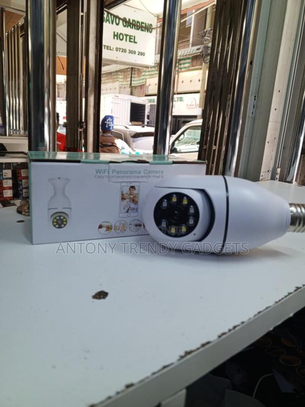 E27 Smart Bulb Wifi Camera With Night Vision & Audio - main view