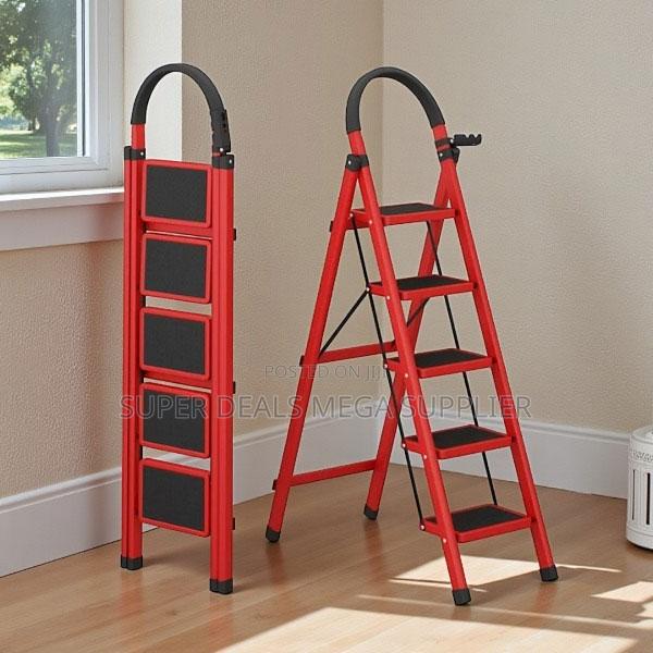 Ultra High Quality Safe Household 5 Step Ladder Stepladder