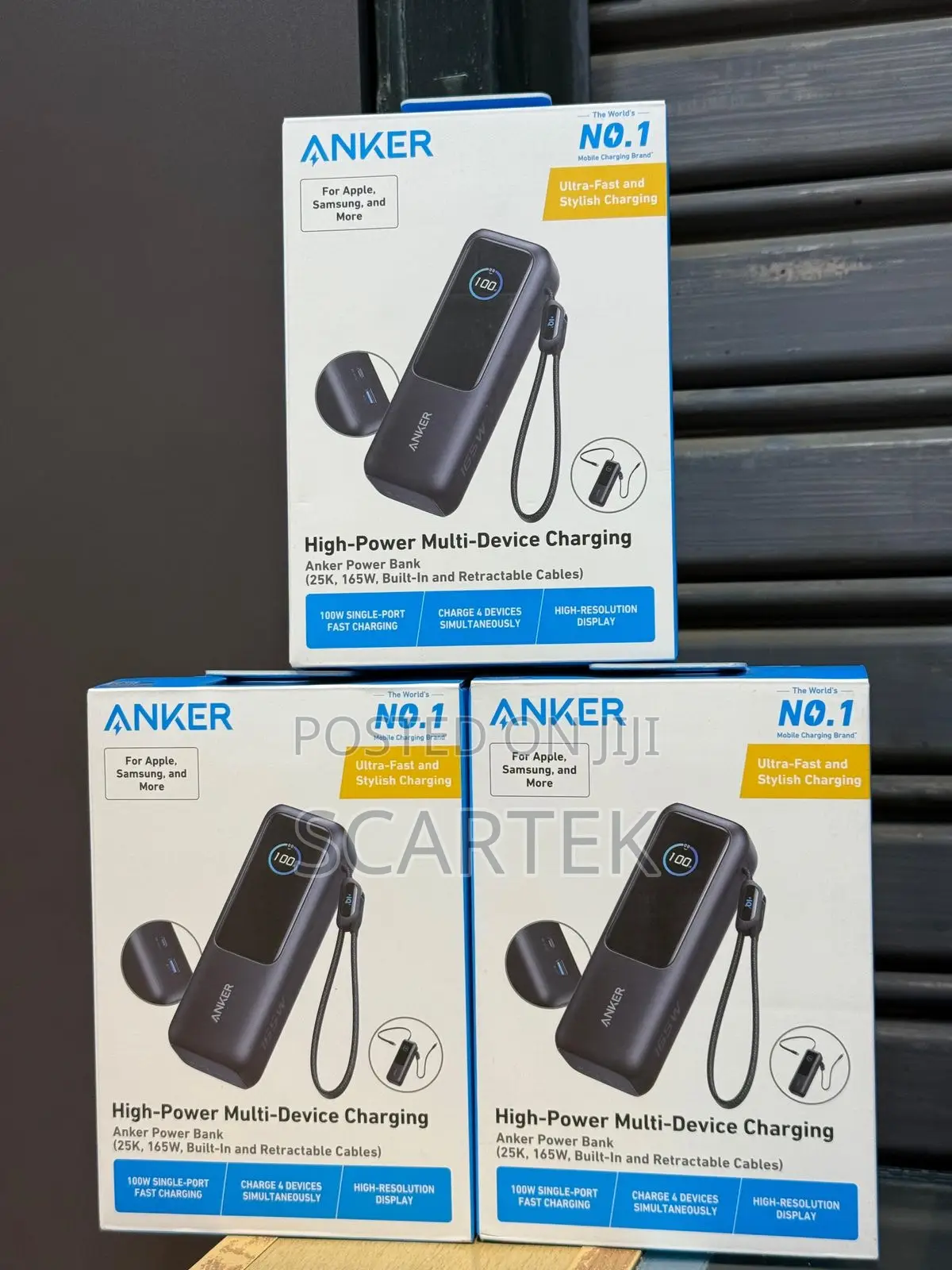 Anker High-power Multi-device Charging Power Bank