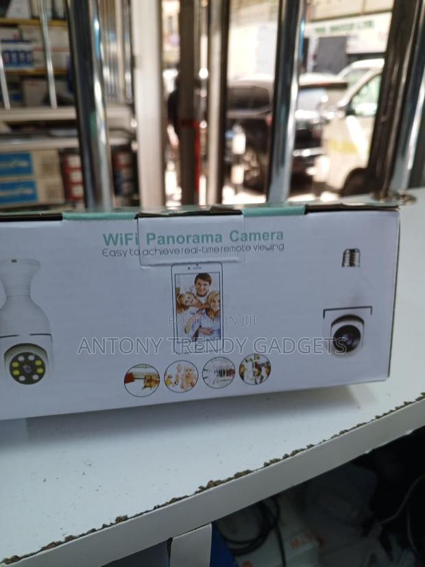 E27 Smart Bulb Wifi Camera With Night Vision & Audio - thumbnail 2