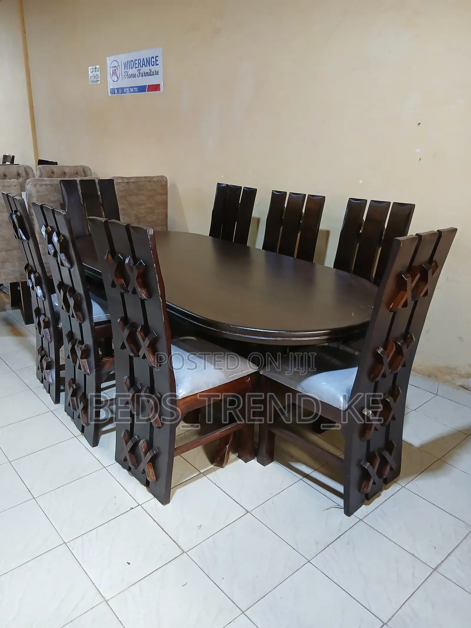 Dope 8 Seater Modern Dining Set