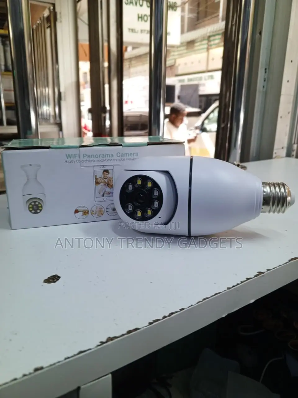 V380 Pro Wifi Panorama Bulb Camera