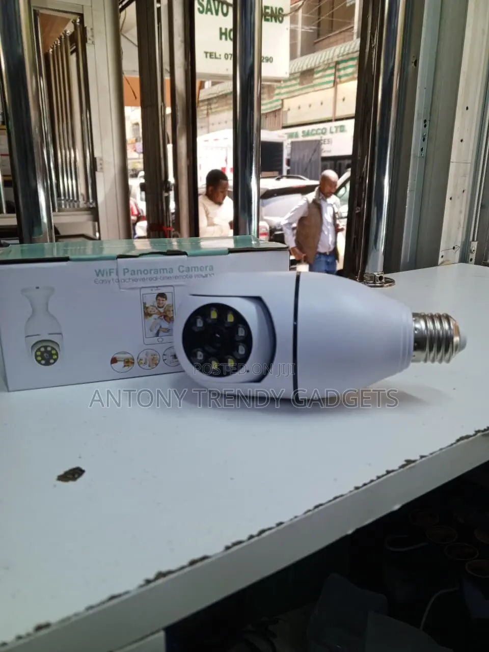 V380 Pro Wifi Panorama Bulb Camera
