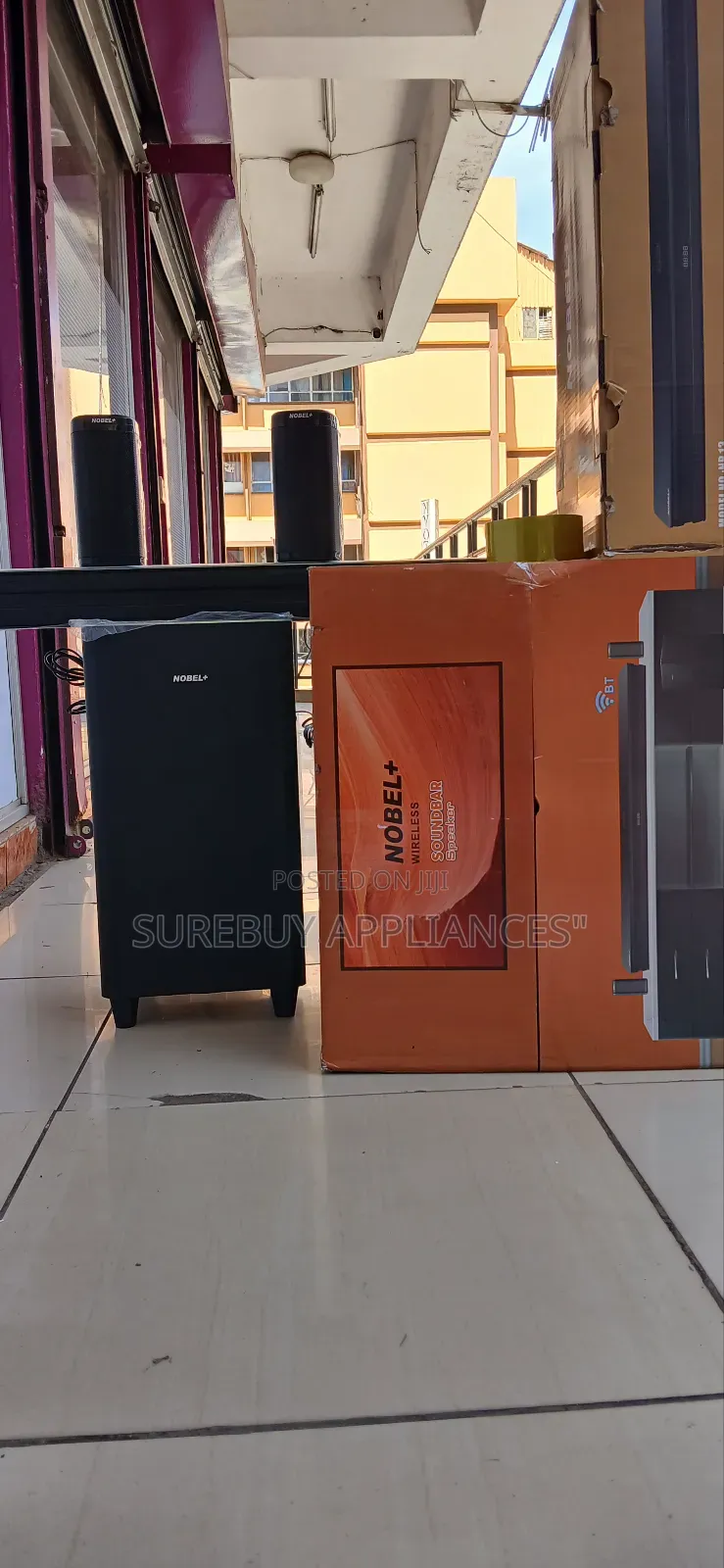 Nobel Plus Nb-13 5.1 Channel Wireless Soundbar System – 275 W